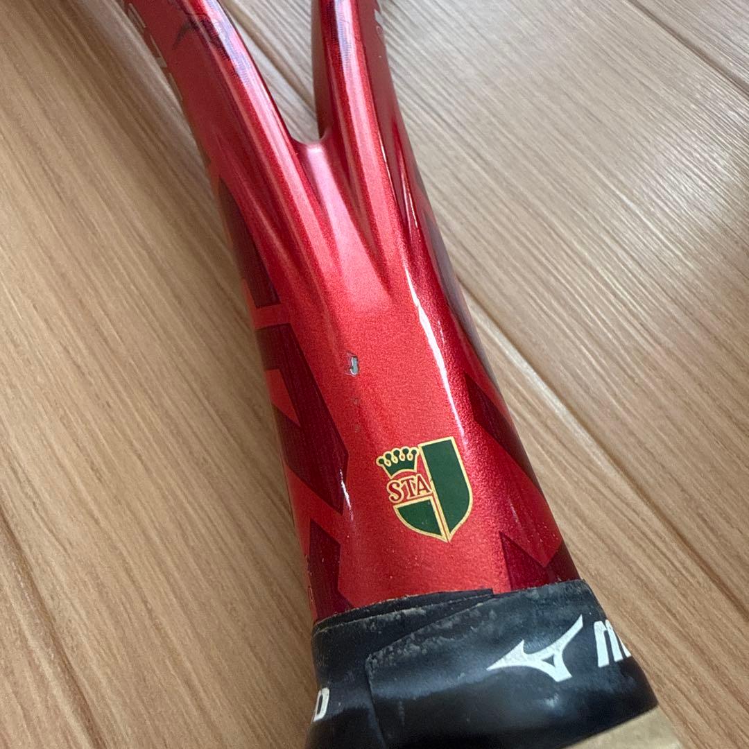 YONEX VOLTRAGE 7S 軟式テニスラケット 紅 クレナイ 日本製