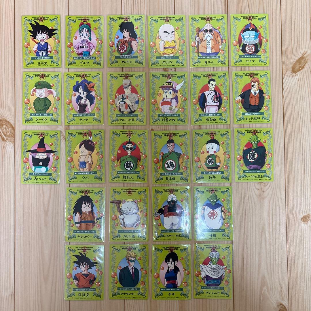 DRAGON BALL ドラゴンボール DVD封入特典 ポイントナンバーカード