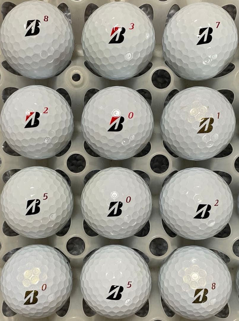 ⑩ ブリヂストン ロストボール ゴルフボール 24球