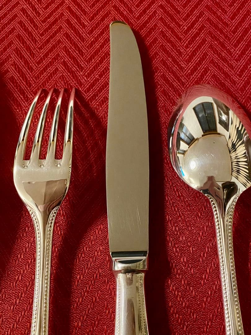 【やっちゃんさま専用商品】クリストフル パール カトラリーセット