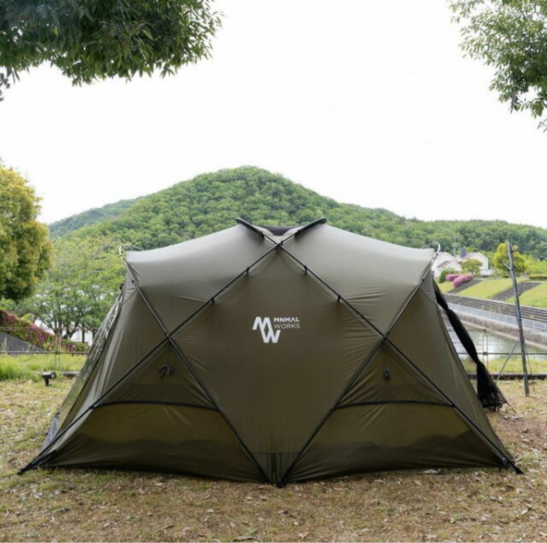 【hikoichi】MINIMAL WORKSシェルターgメッシュ付き
