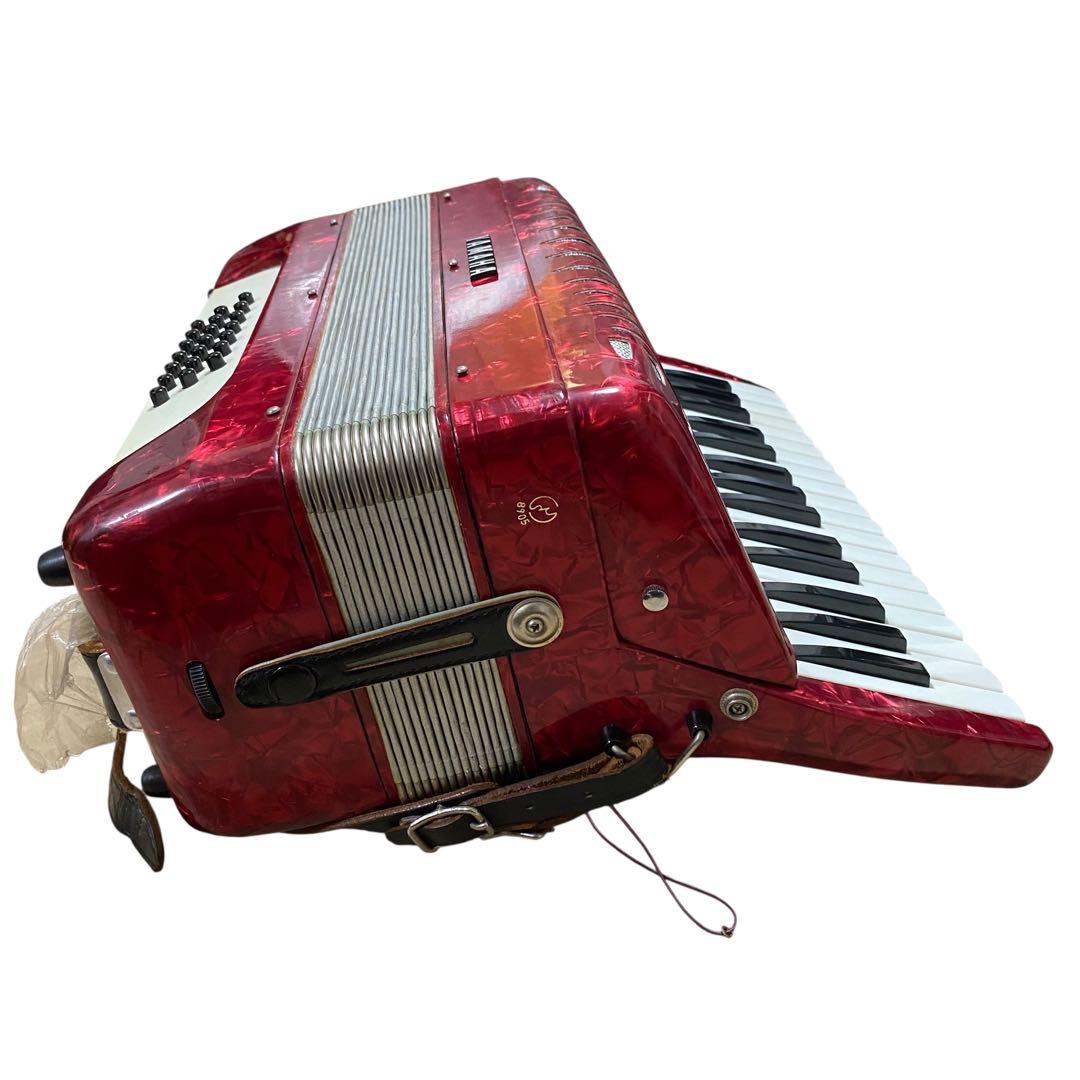 【良品】YAMAHA アコーディオン YA-18 ハードケース付　30鍵盤