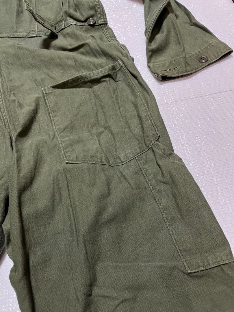 【vintage】アメリカ軍 70's カバーオール オールインワン ミリタリー