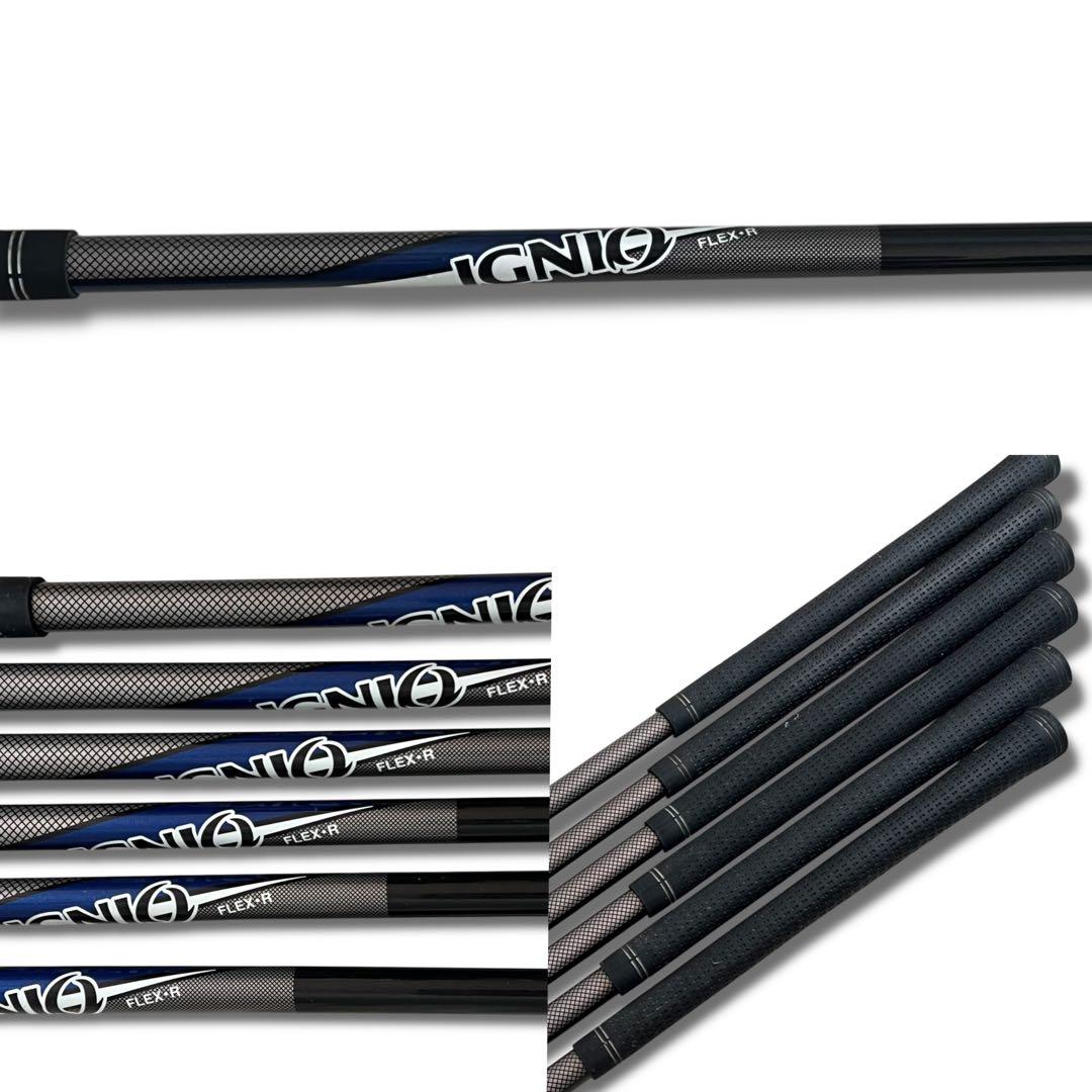 初心者向け イグニオ メンズ ゴルフクラブ 10本セット R キャディバッグ付