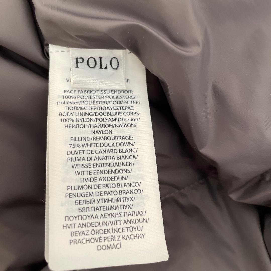 あつごろう　ポロ　ラルフローレン　ダウンベスト