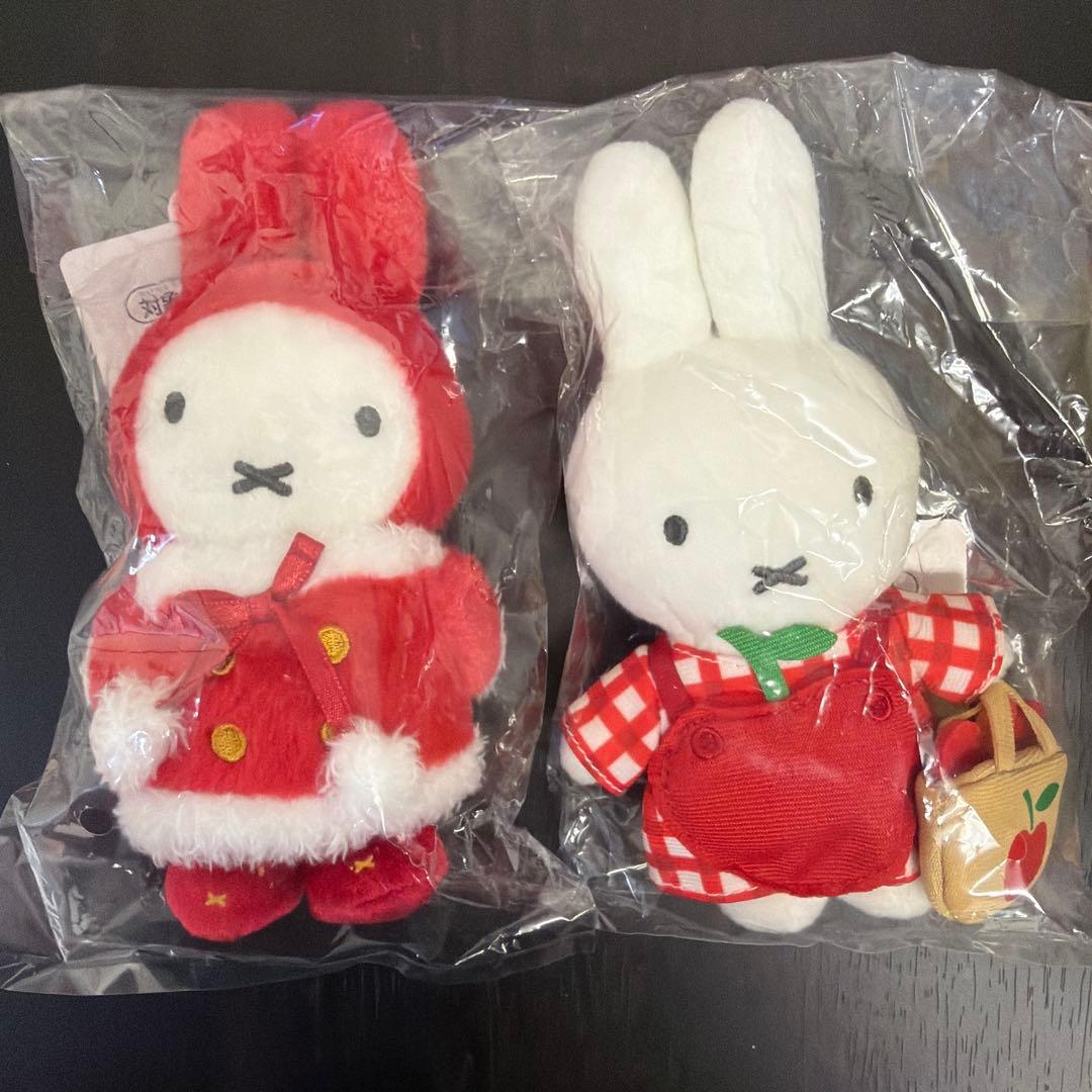 ミッフィーzakkaフェスタ 2026 限定マスコット　2体セット冬のひりんご