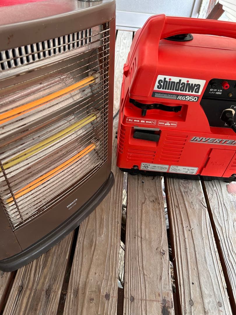 新ダイワ Shindaiwa インバーター発電気 iEG950 動作確認OK