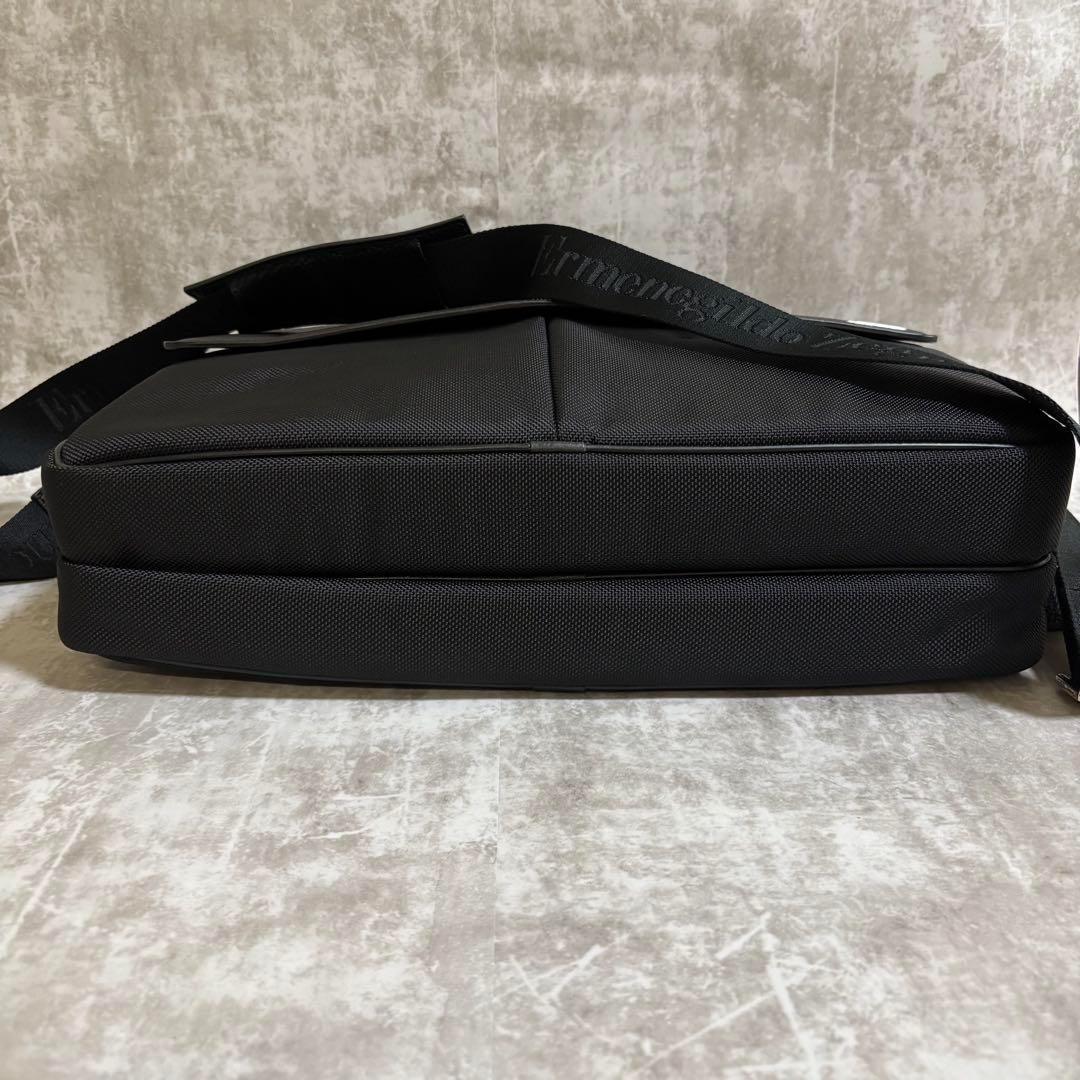 I36 エルメネジルドゼニア　ビジネスバッグ　ブリーフケース　2way 黒