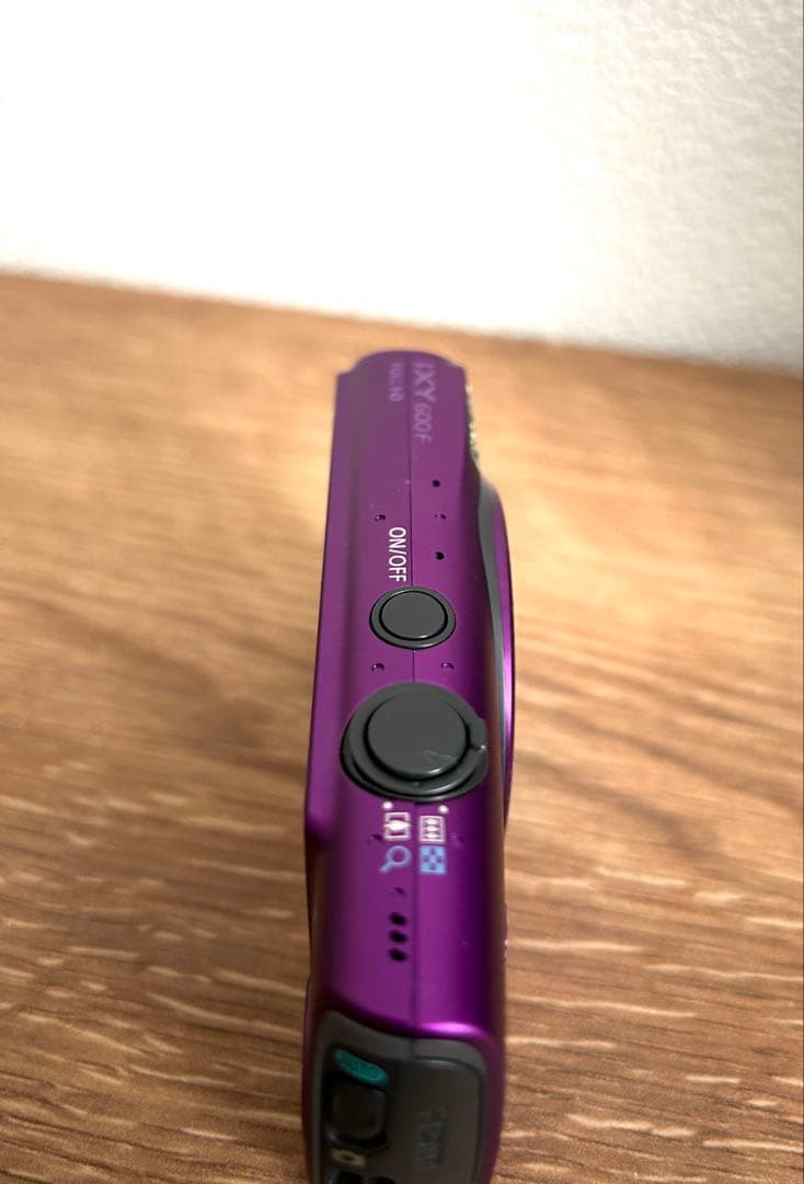 Canon IXY 600F パープル 本体と付属品