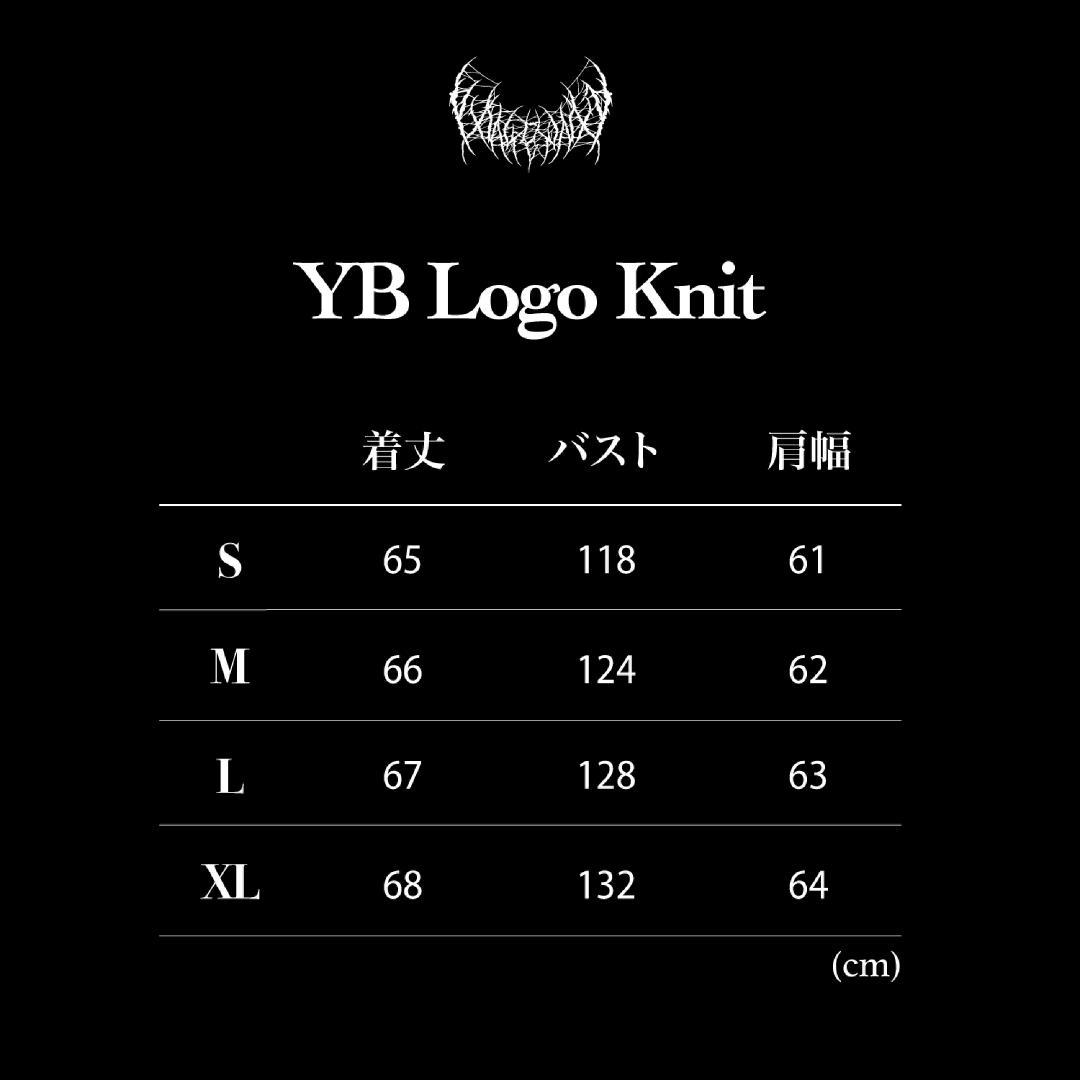 YXNGBRATZ YB Logo Knit Black M 新品未使用
