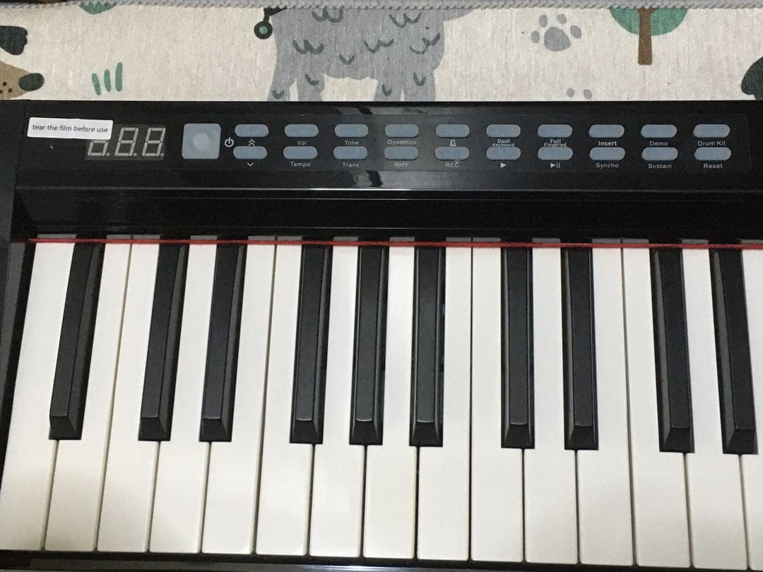 Ingbelle 88鍵盤 キーボード 電子ピアノ USB 軽量 イングベル