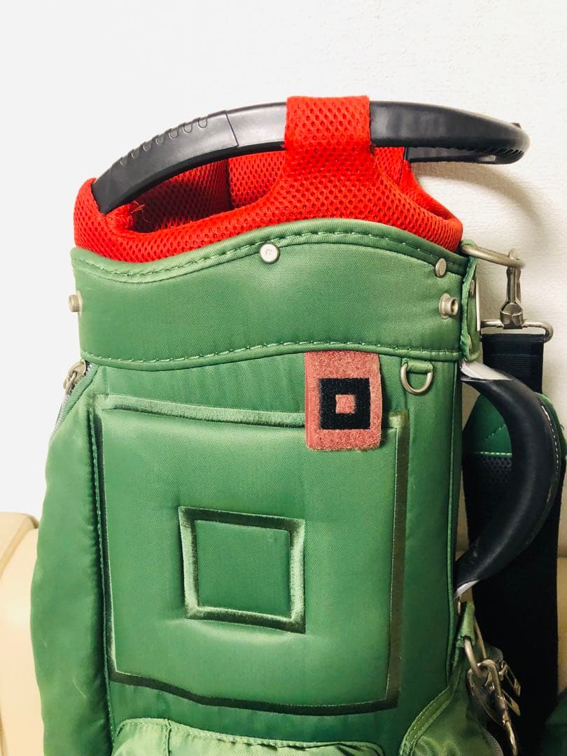 【送料込み】廃盤希少　大人気　オノフ キャディバッグ グリーン　OB0422