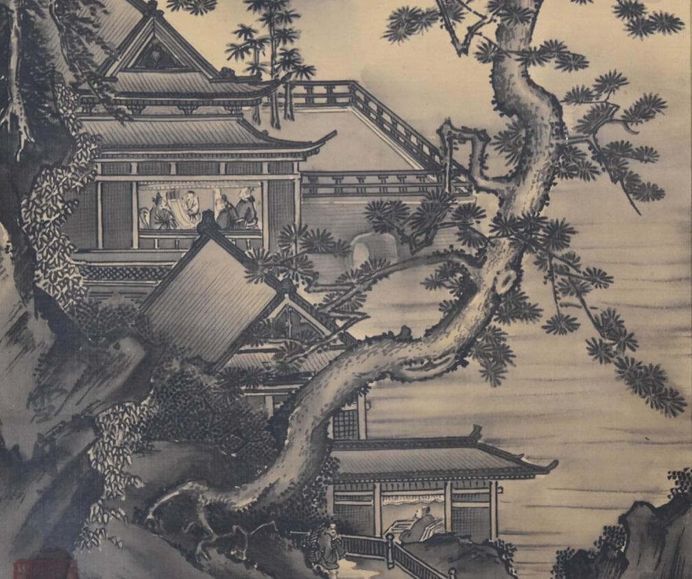 コロナ制圧祈願還元キャンペーン・国宝級、雪舟　真作添付