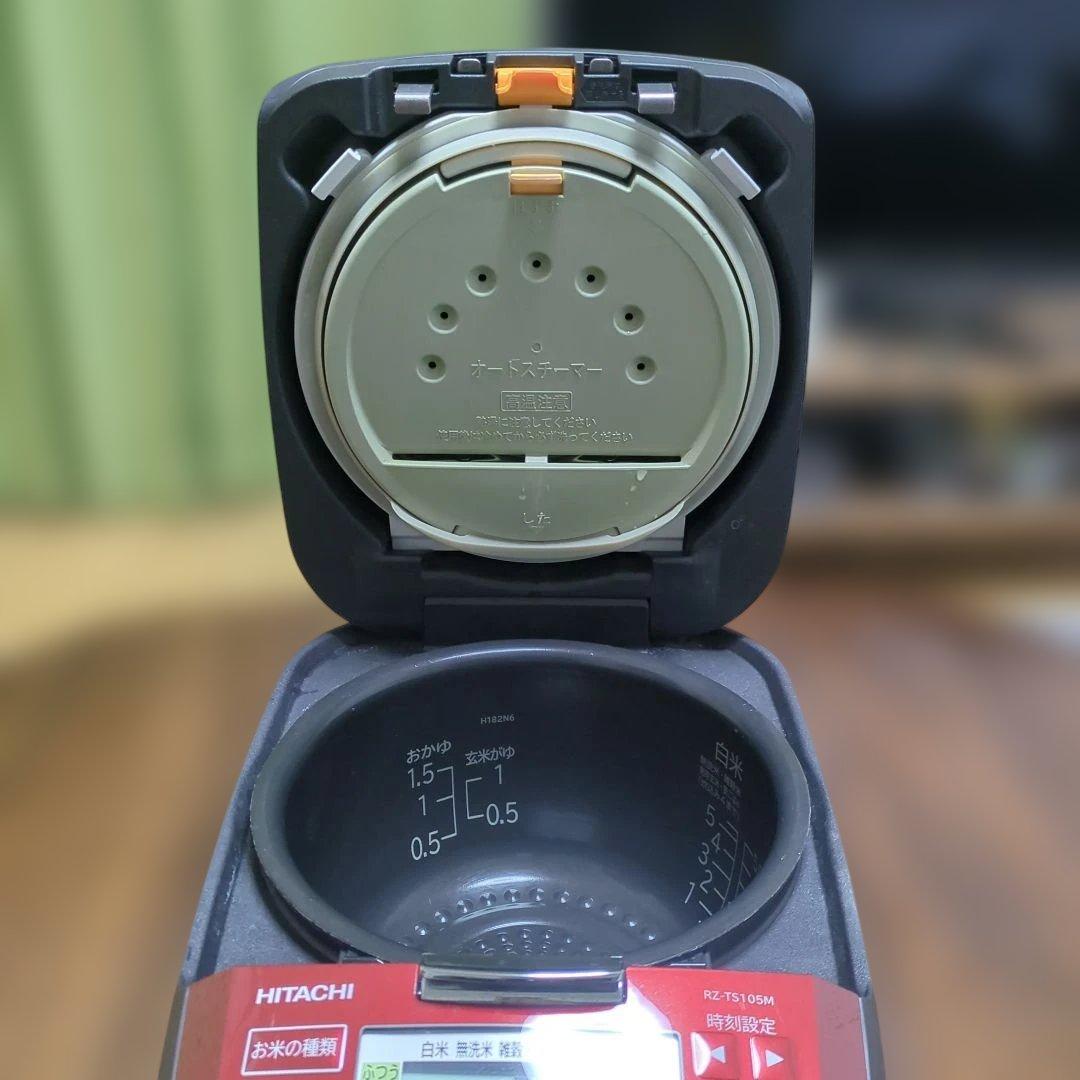 ★美品★２０２２年製　日立 RZ-TS105M IHジャー炊飯器　5.5合炊き