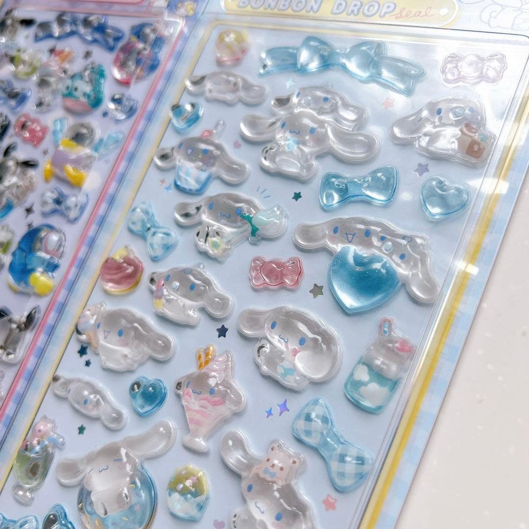 【国内正規品】ボンボンドロップシール サンリオ 第2弾　コンプリート 全8種
