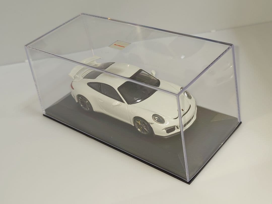 ミニチャンプス ポルシェ 911 GT3 1/43 ミニカー ホワイト