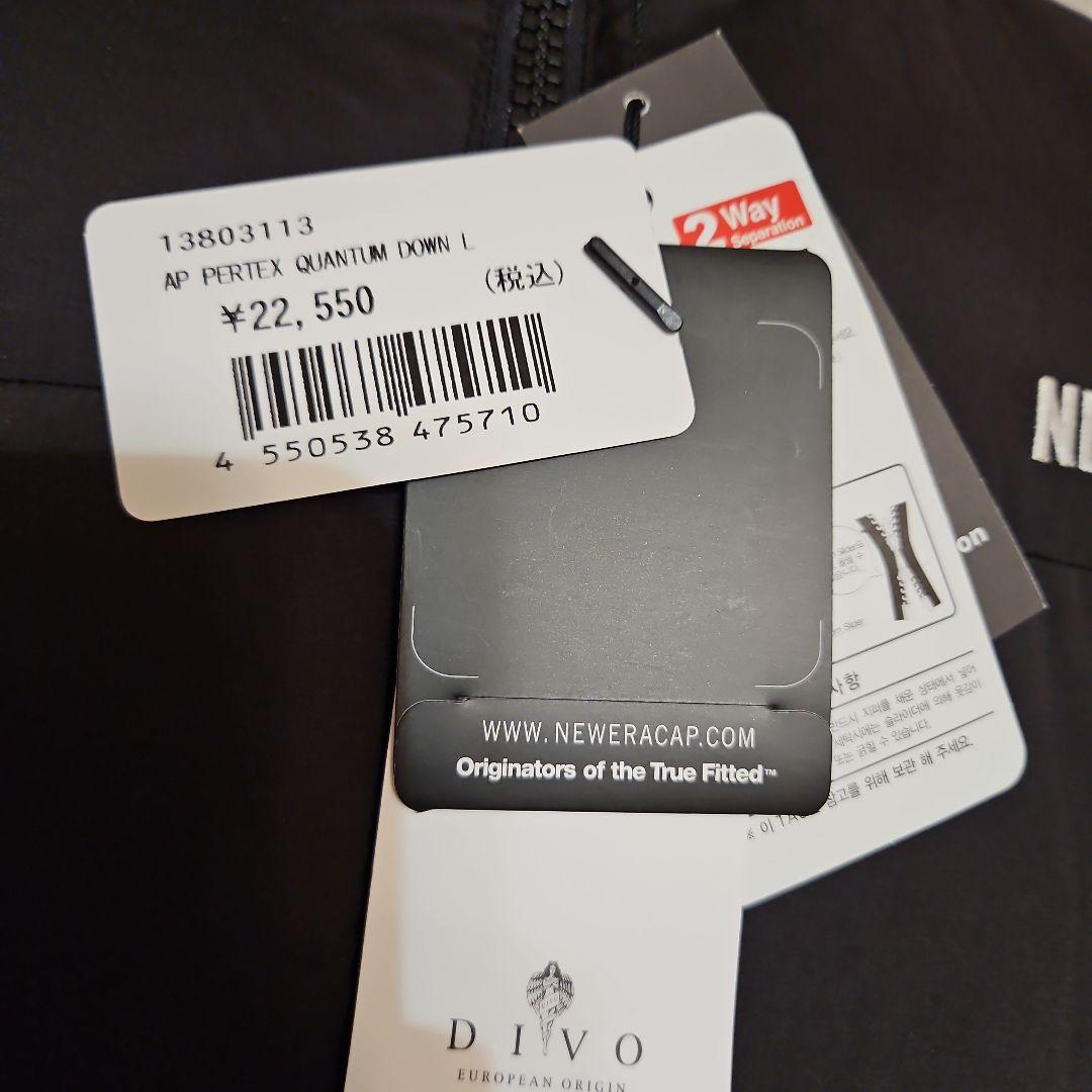 NEW ERA ダウンベスト　サイズ　L 　新品・タグ付き 　カラーブラック