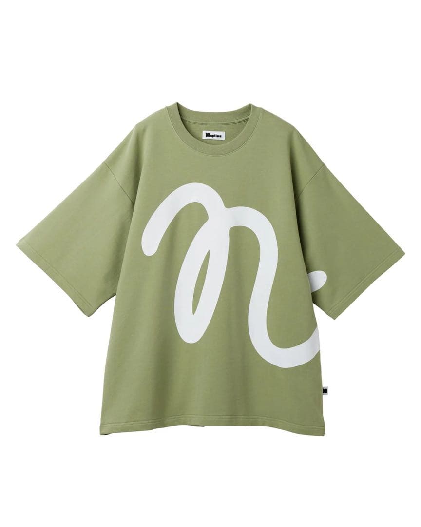 Naptime. プリントBIG Tシャツ KHAKI サイズM
