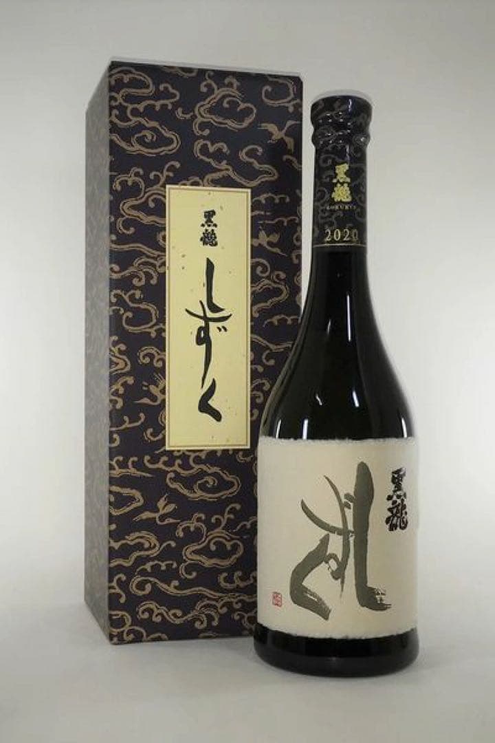 黒龍酒造 黒龍 しずく 720ml 2025年6月 日本酒 - 大吟醸 限定酒