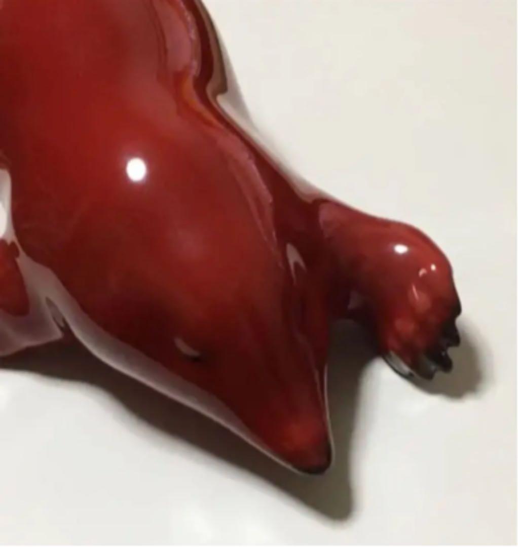 ボーンチャイナ　ノリタケのフィギュリン　もぐら