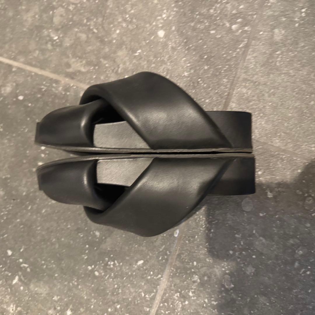 JIL SANDER クロスストラップサンダル 38