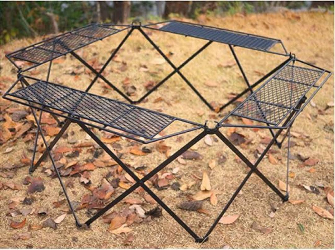 新品未使用 ネイチャートーンズ オクタゴンファイヤーテーブル 本体 ブラック