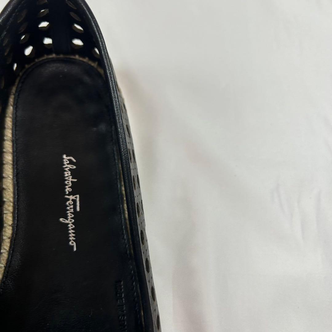 J674 新品未使用 25.0cm サルヴァトーレフェラガモ レディース