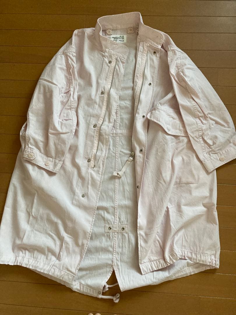 【新品未使用】 TICCA ティッカ ミリタリー モッズコート ピンク