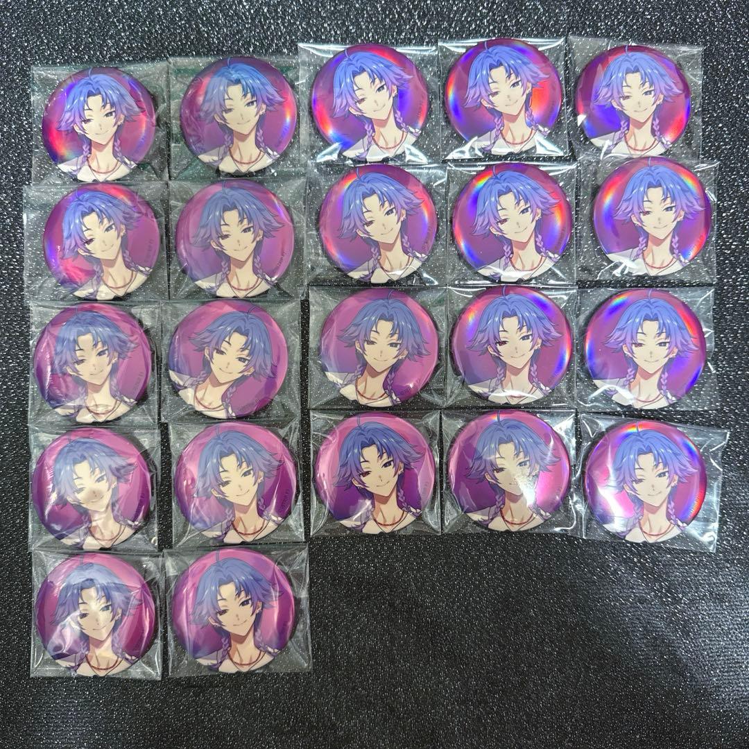 夜半子タろ オーロラ缶バッジ 18TRIP 22点