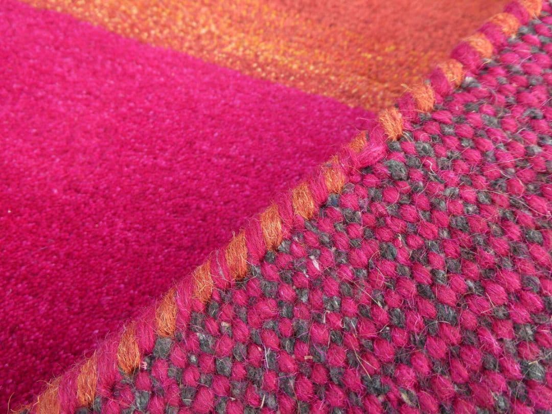 ⏰️年末タイムセール⏰️　184×124cm　ギャッベ　手織　ペルシャ絨毯　ラグ