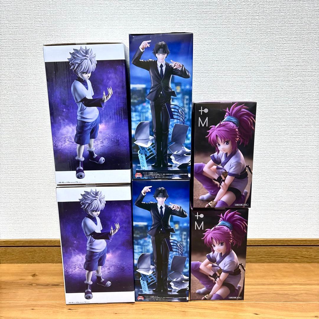HUNTER×HUNTER キルア　クロロ　マチ フィギュア 6点セット