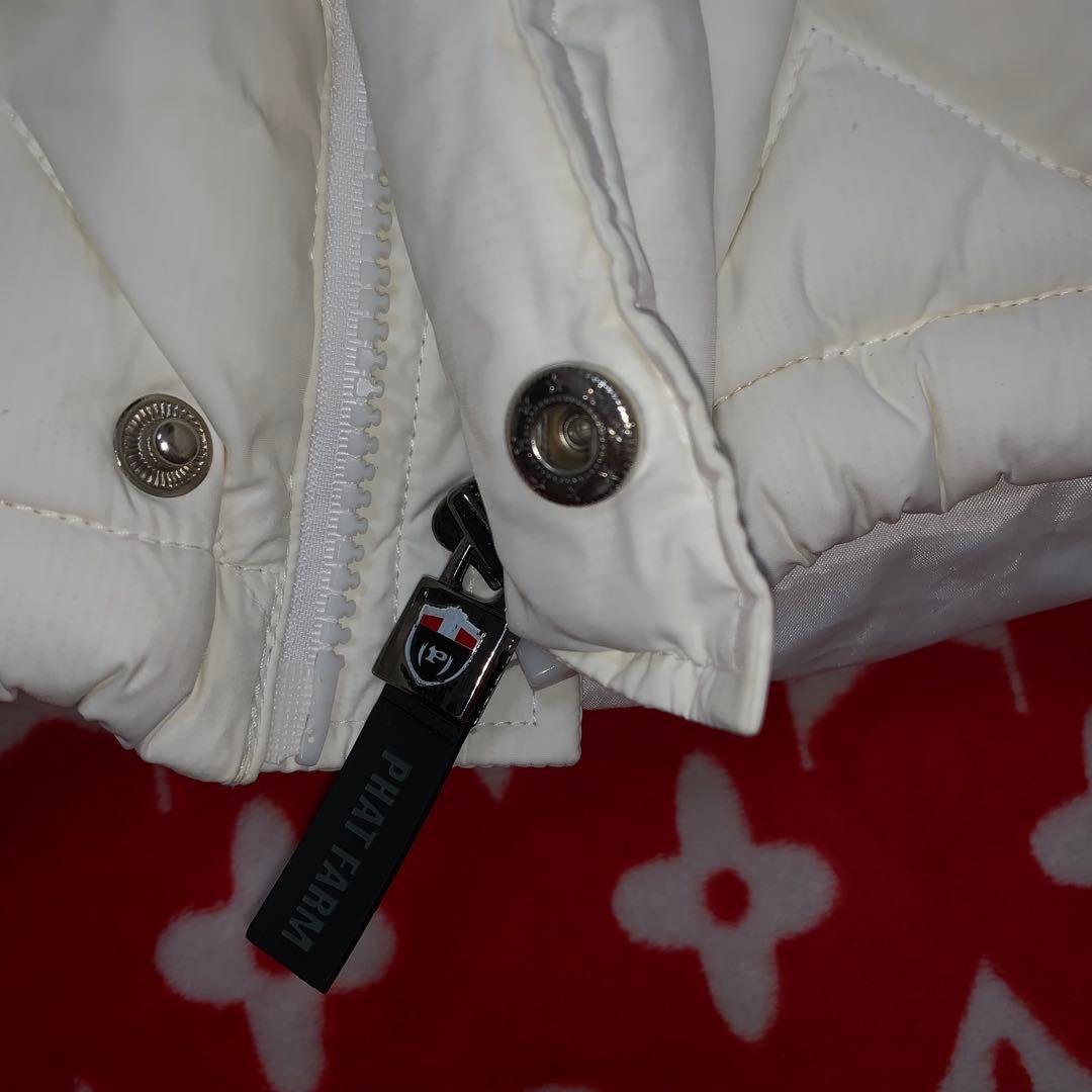 PHATFARM ダウン　ファー　hiphop bboy b系　ジャケット　レア