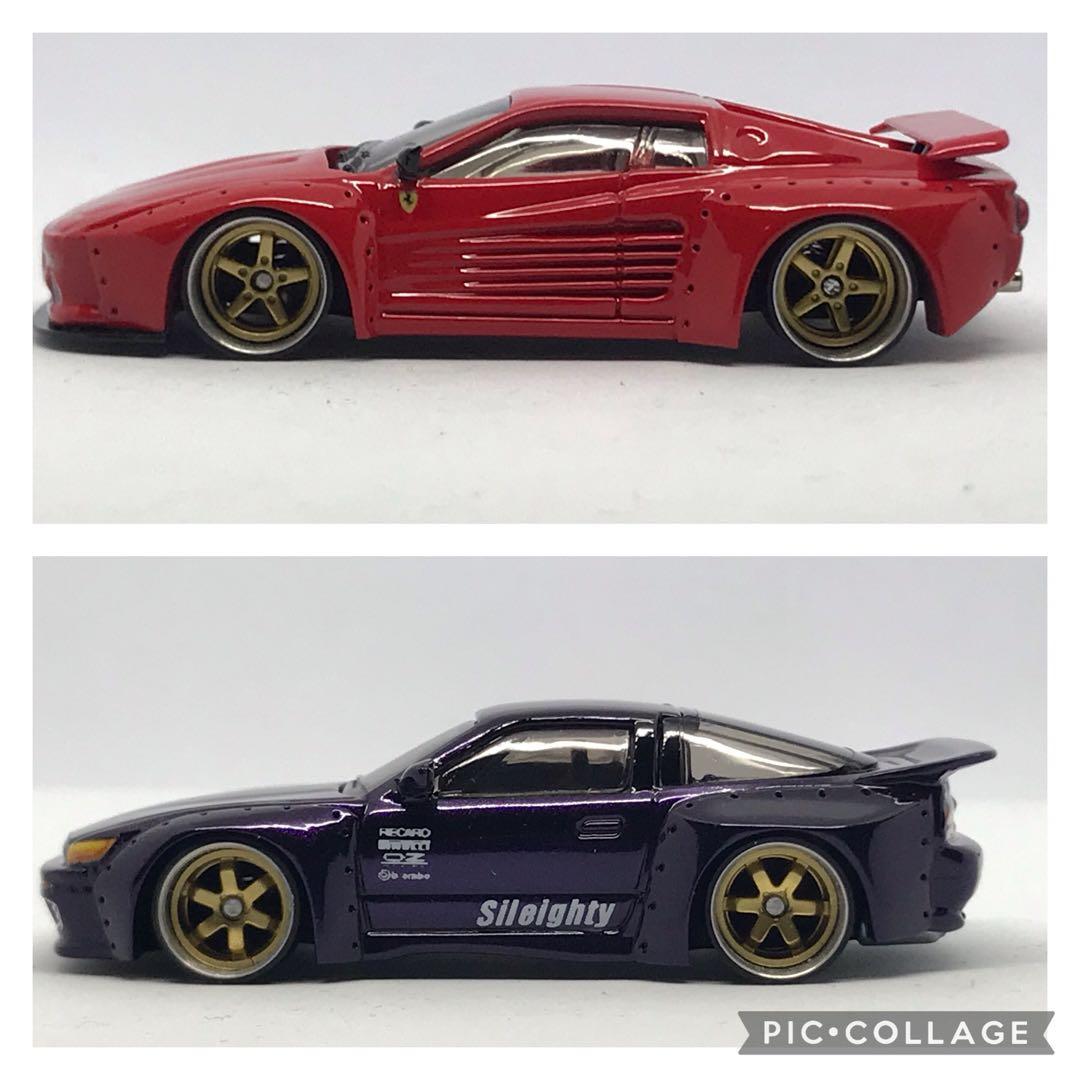 ととろろカスタム　フェラーリ512M＆シルエイティ