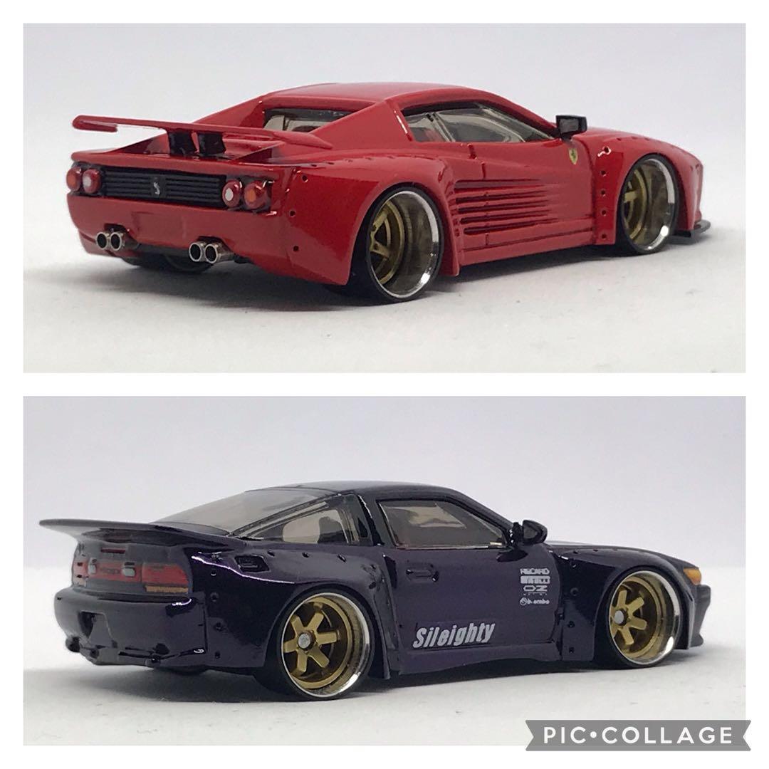 ととろろカスタム　フェラーリ512M＆シルエイティ