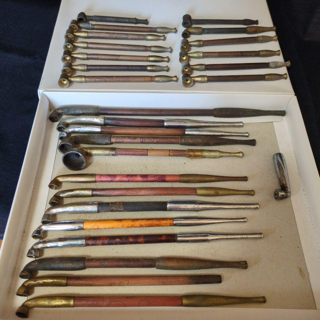 煙管 キセル 大量まとめ 喫煙具 煙草 アンティーク 当時物