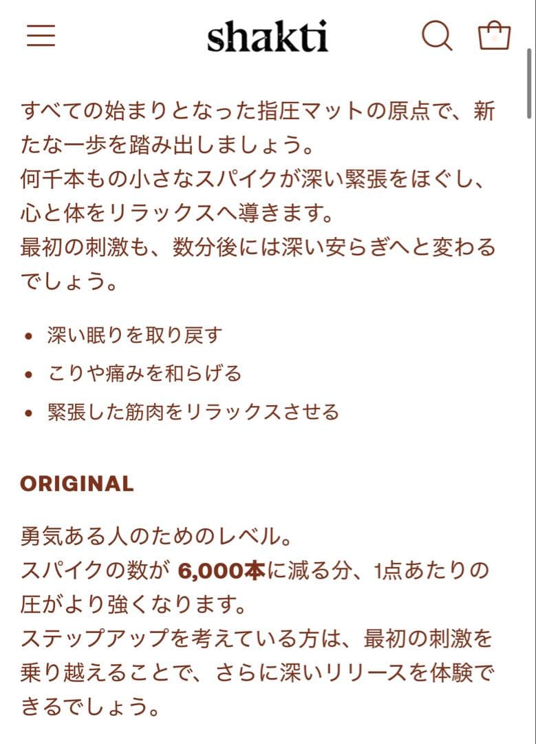 【正規購入品】新品未開封　シャクティマット＆ピローセット　ブラック　オリジナル