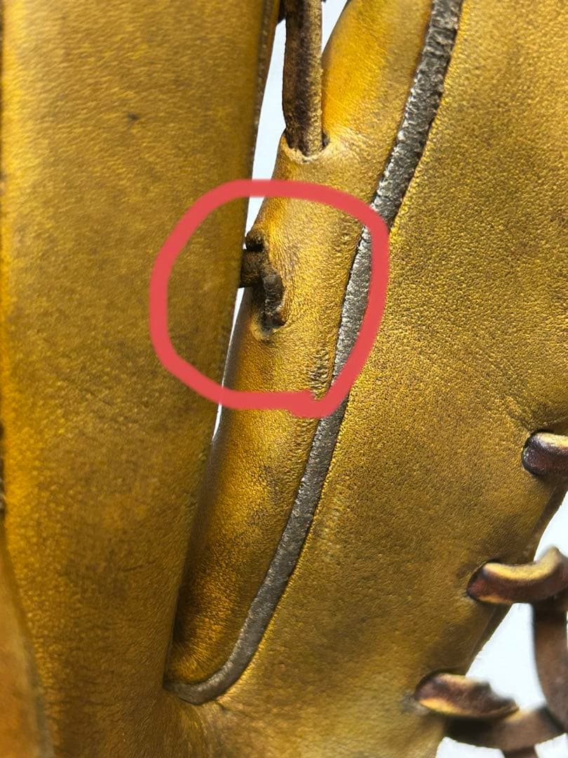 【即戦力】ミズノプロ 硬式 外野手用 グローブ 使用感あり特価 左投げ用