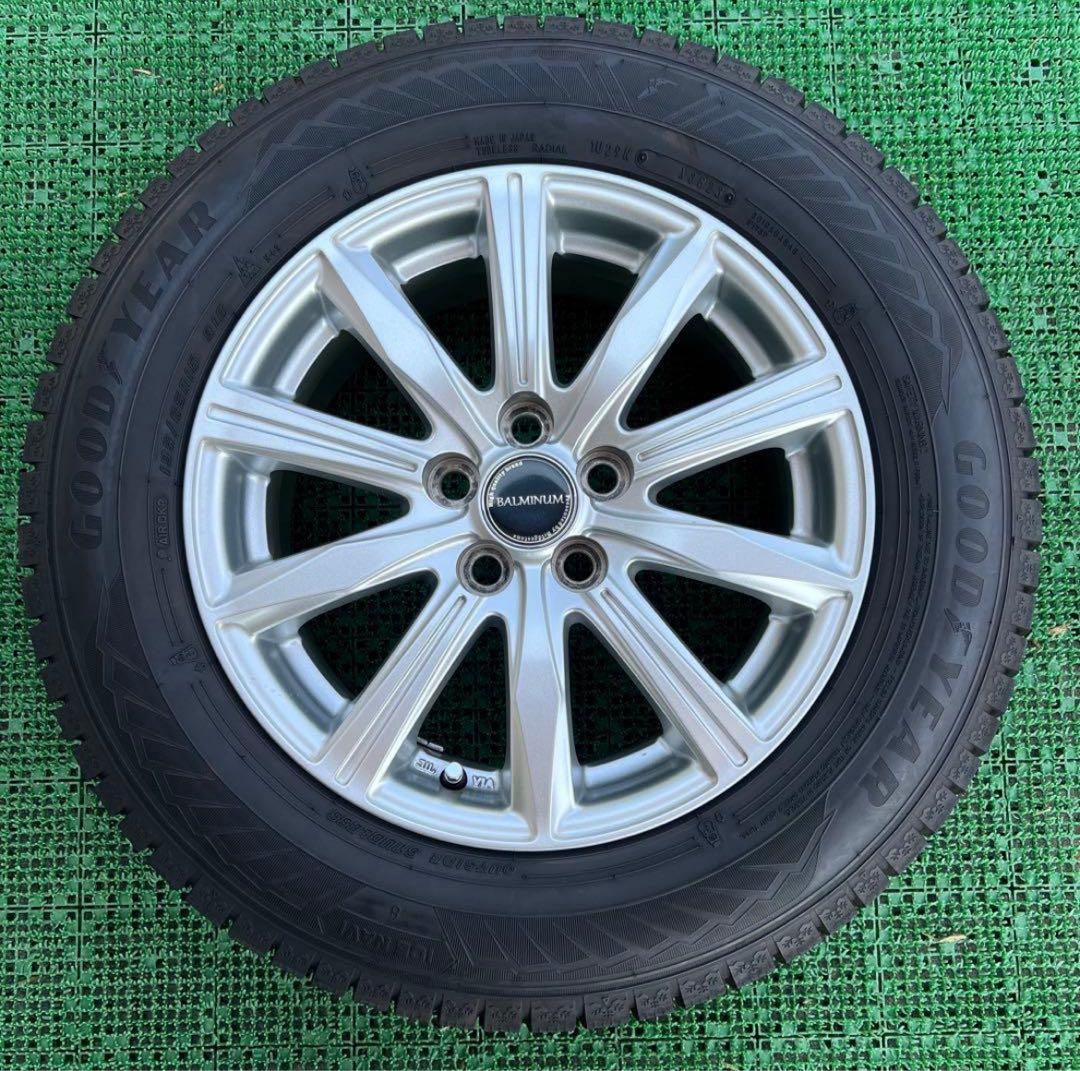 195/65R15 2023年製造 グッドイヤー スタッドレス プリウス 4本