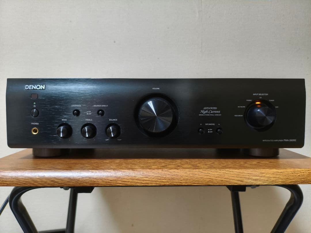 2018年製 極美品 DENON プリメインアンプ PMA-390RE リモコン