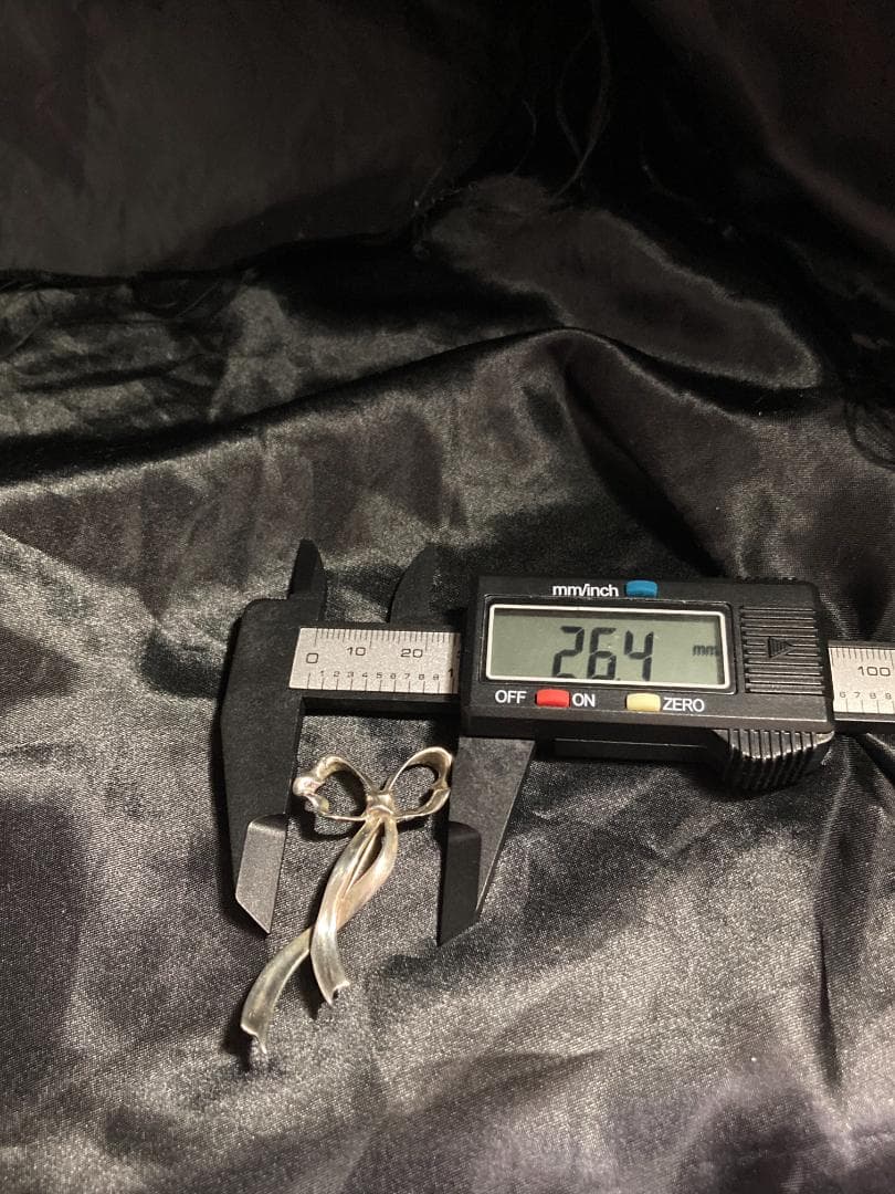 ティファニー リボン ブローチ シルバー 925 1985