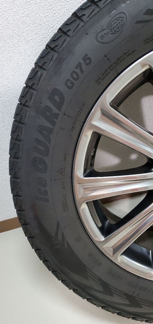センサー付 レクサス NX 純正 225/65R17 スタッドレスホイールセット