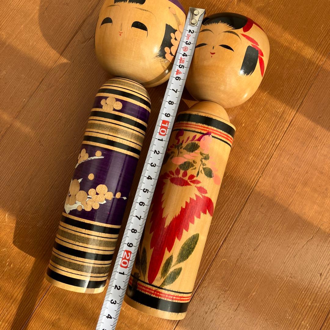 昭和レトロ　大正ロマン　こけし　2点セット