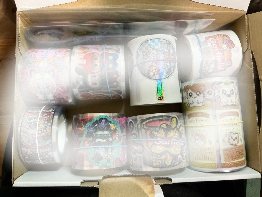 中古ロールシールまとめ売り　アメキャラ等