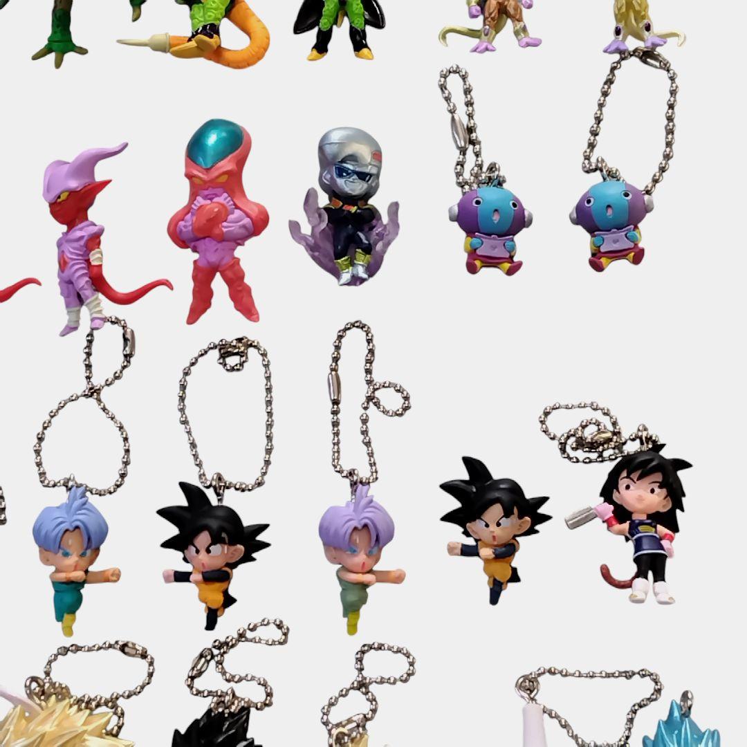 ドラゴンボール UDM まとめ売り キーホルダー スイング ストラップ 黒紐