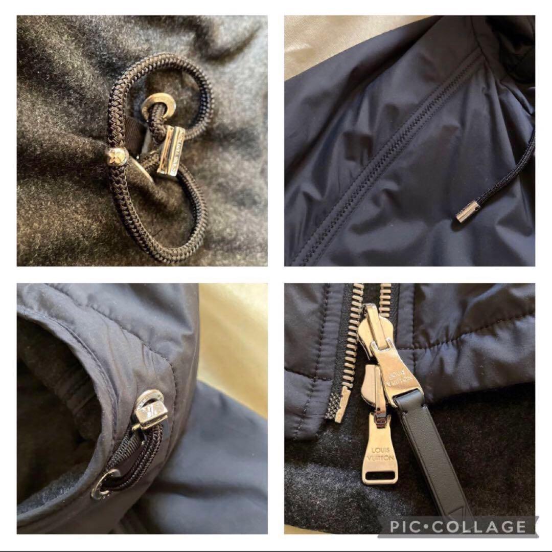 LOUIS VUITTON キムジョーンズ カシミア リバーシブル モッズコート