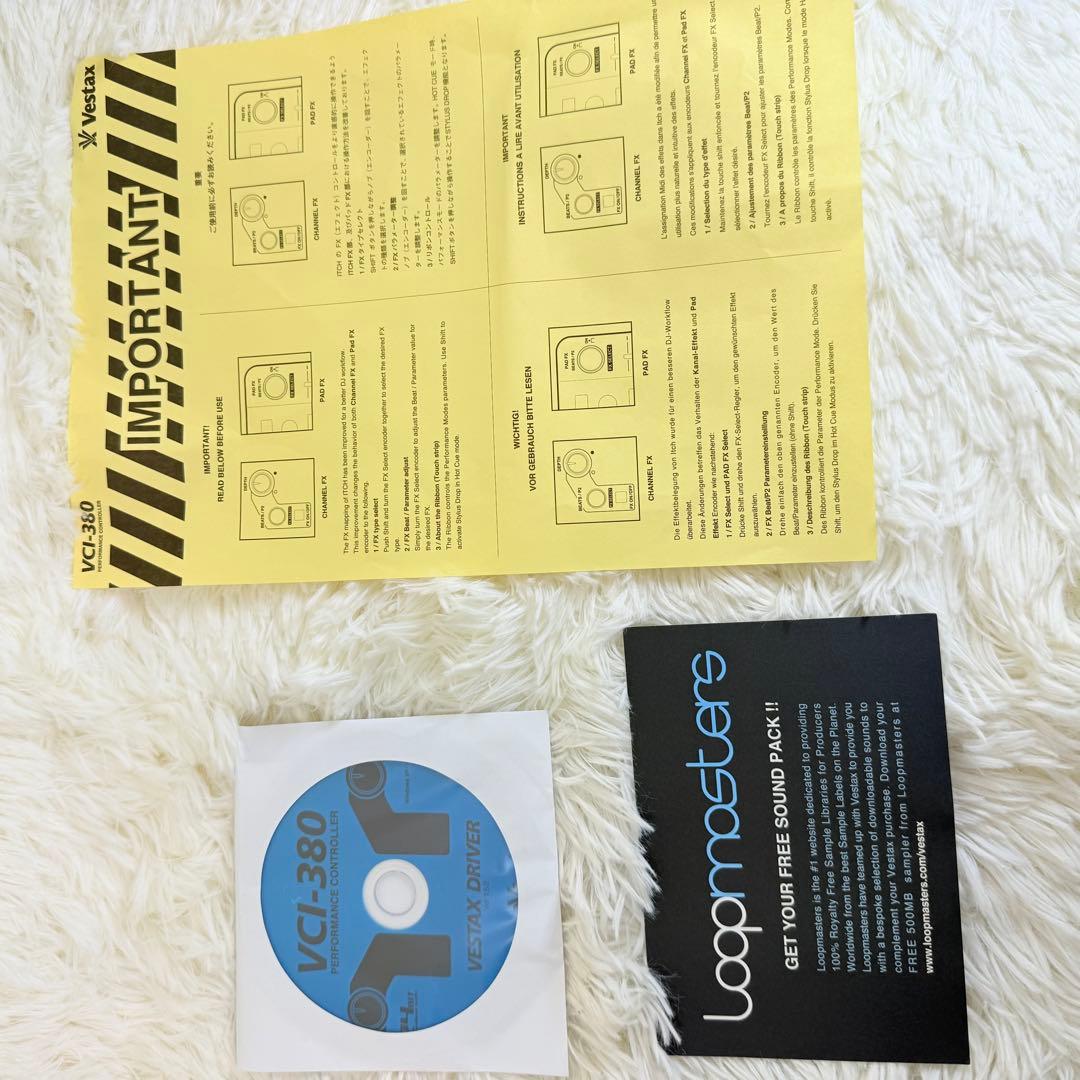 【良品】Vestax VCI-380 DJコントローラー　ベスタクス