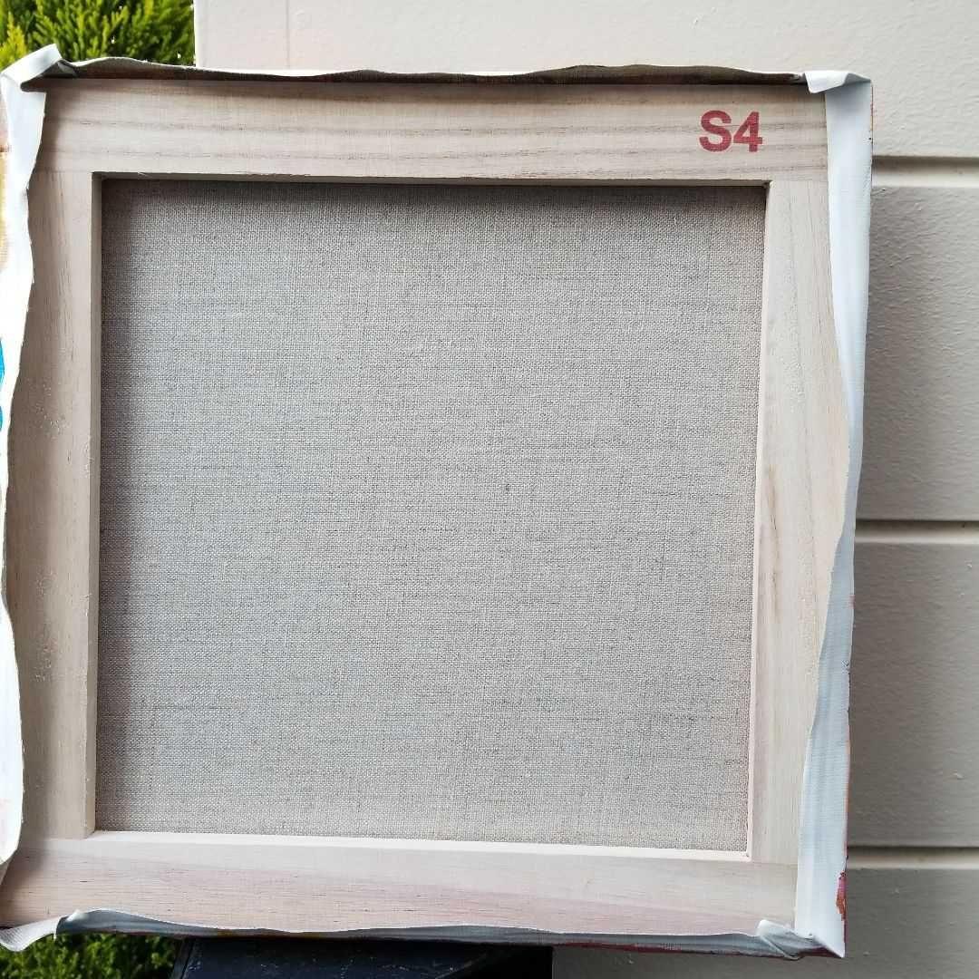 油絵　専用　ドライブに出発する猫の家族