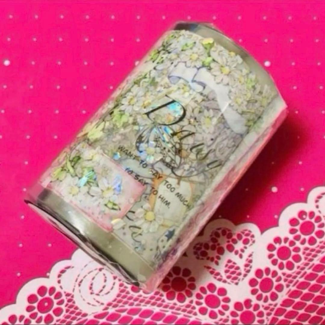 ♡SALE♡ 贝壳光 7cm×10m 赴约 海外マスキングテープ　海外マステ　花