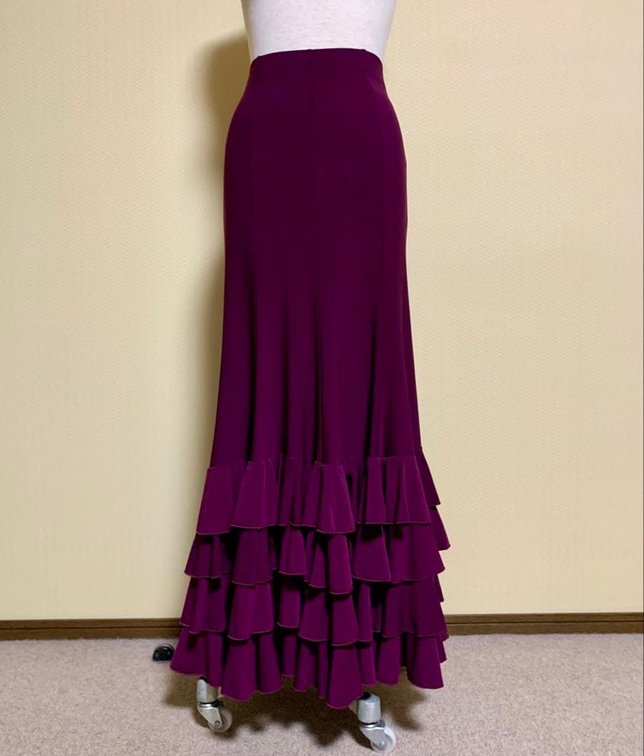 フラメンコ衣装　ソニアジョーンズブラウスとフリルファルダの上下セット