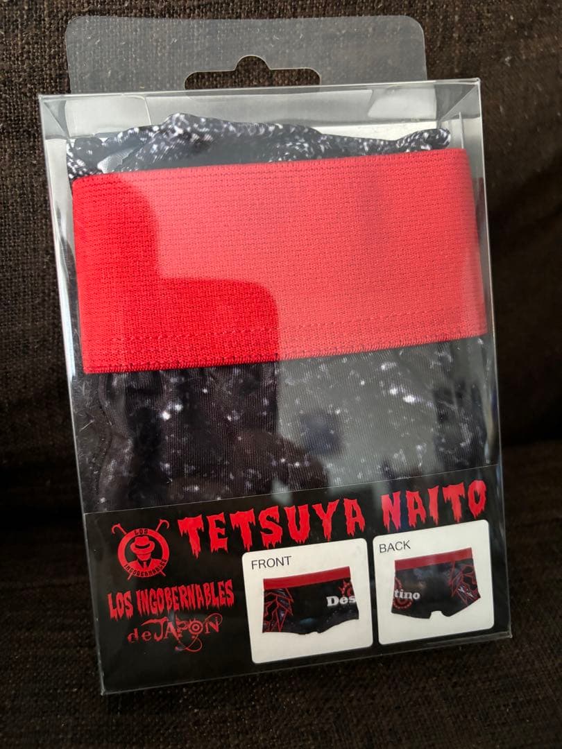 【完売品 メルカリ最安値】 新日本プロレス 内藤哲也 ボクサーパンツ XL